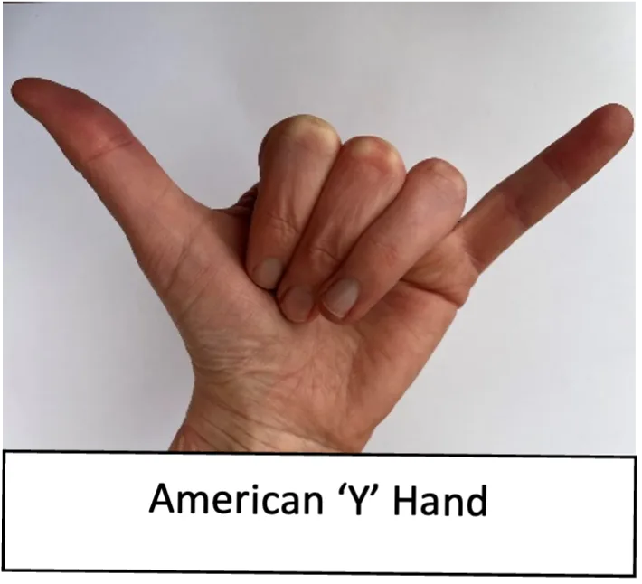 American_Y_hand
